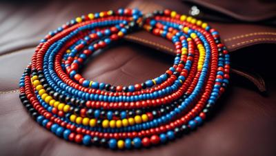 Layered Maasai Beaded Necklace
